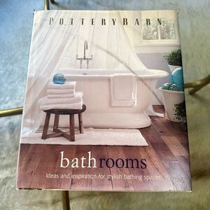 Pottery Barn Bathrooms Coffee Table Book